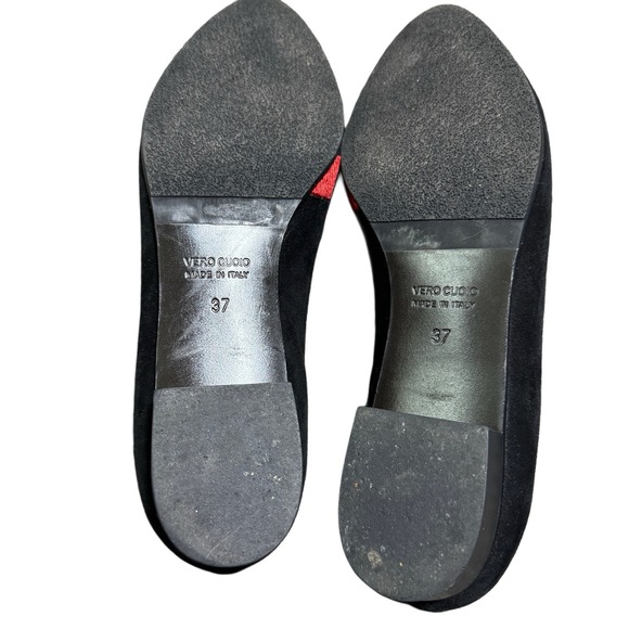 Victorio Bianchi Womens Greyhound Hound 37 Italy Vero Cuoio Loafers Shoes - Picture 5 of 8